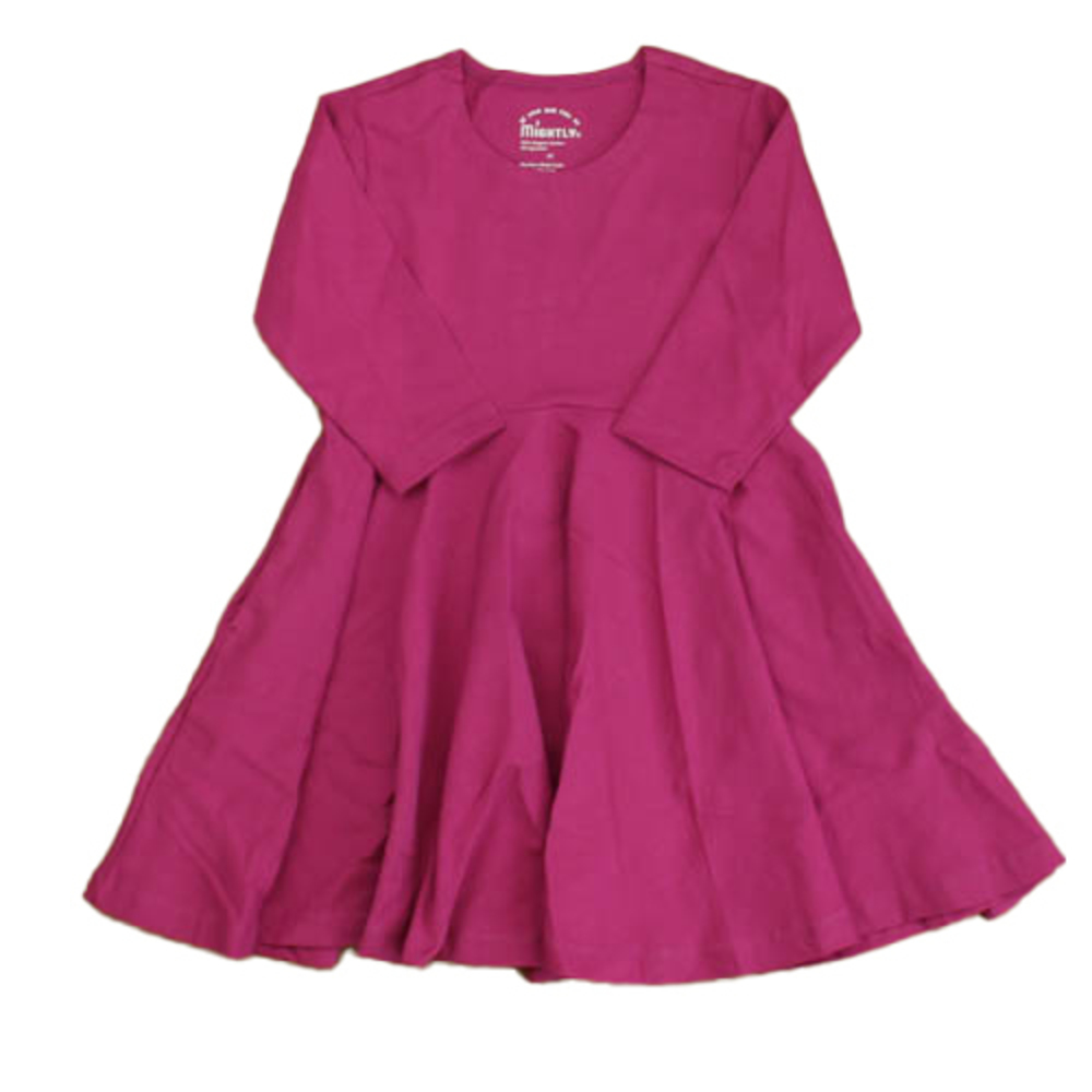 Mightly Girls Rasberry Dress size: 4T
